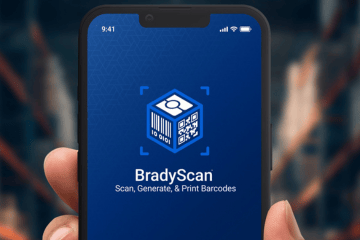 a mobile phone with the bradyscan app