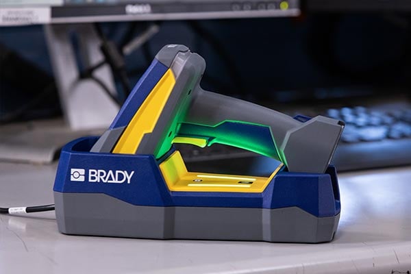 RFID scanner on dock