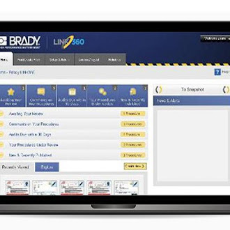Screenshot of LINK360 software.