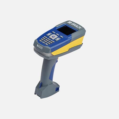 A brady handheld barcode scanner