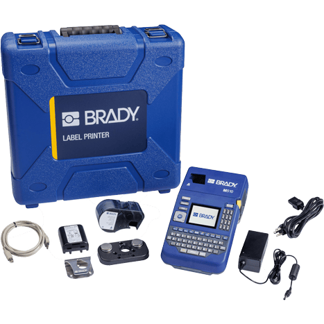 M510 Portable Industrial Label Printer with Accessories Kit