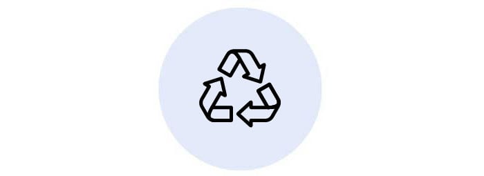 Recycling icon