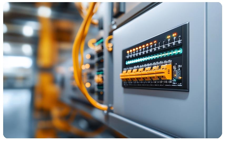 An example of a distributed control system (DCS).