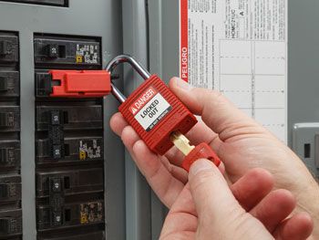 Brady safekey lockout padlock