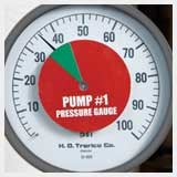 Closeup of a pressure valve.