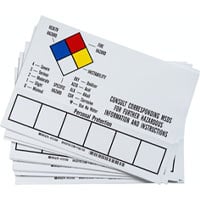 NFPA 704 Labels