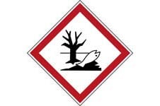 GHS hazard pictogram warns of danger to aquatic environments.