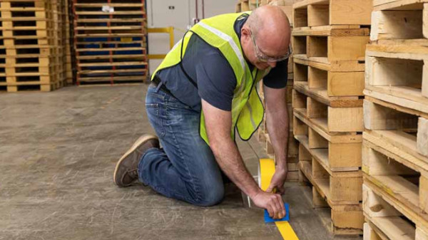 Brady Floor and Area marking services.