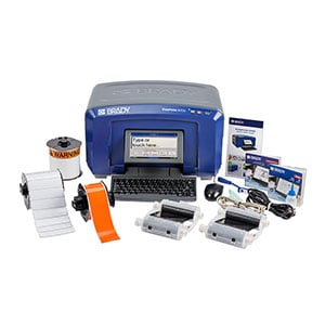 An arc flash label printer kit.
