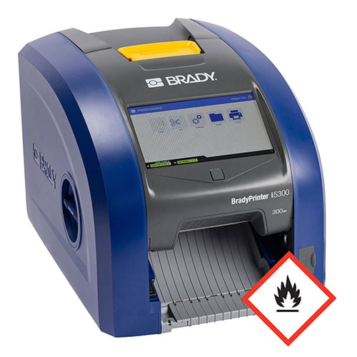Blue BradyPrinter i5300 series. 