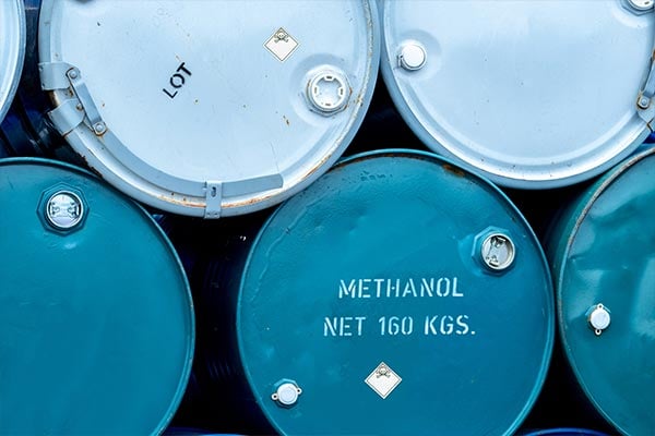 Hazardous waste drums being monitored by the EPA.