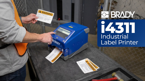 Brady i4311 Industrial Label Printer Overview