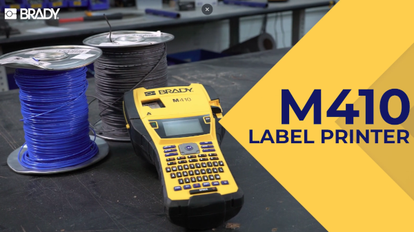 Brady M410 Label Printer Overview 