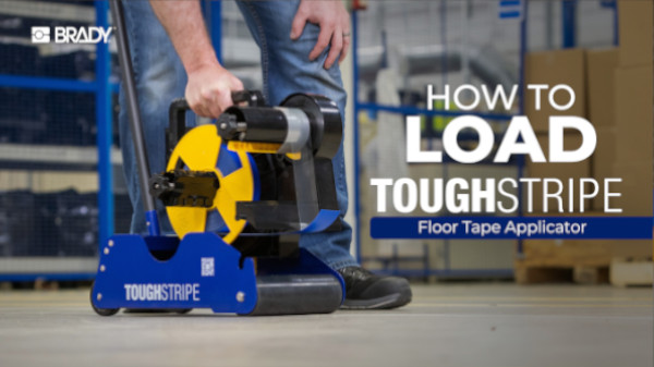 How to load the Brady ToughStripe Floor Tape Applicator