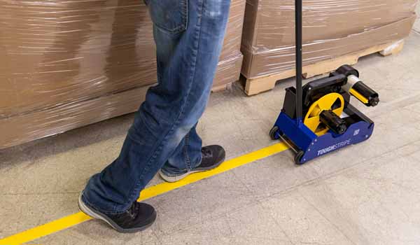 Brady Part: 104318 | Striped ToughStripe® Floor Tape | BradyID.com